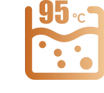 Heißwäsche bei 95 °C*