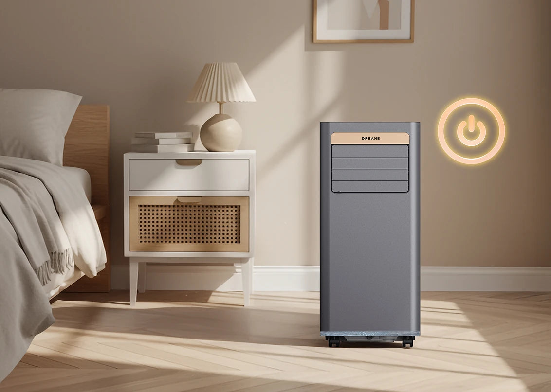Dreame P-Wind10 Mobile Klimaanlage 9000 BTU schaltet sich automatisch ab, sobald der Wassertank voll ist