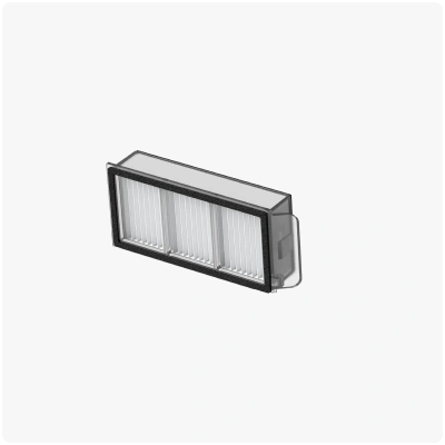 1 × Staubbehälterfilter (vormontiert)