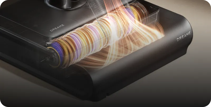 Dreame Z30 Pro Aqua-A Stielstaubsauger mit Nassreinigungsfunktion Selbstreinigung und 70 Grad Heißlufttrocknung der Bürste.