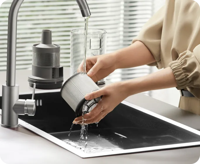 Dreame   Z30 Pro Aqua-A waschbare Komponenten für eine einfache Wartung