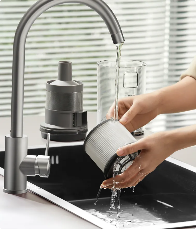 Dreame   Z30 Pro Aqua-A waschbare Komponenten für eine einfache Wartung