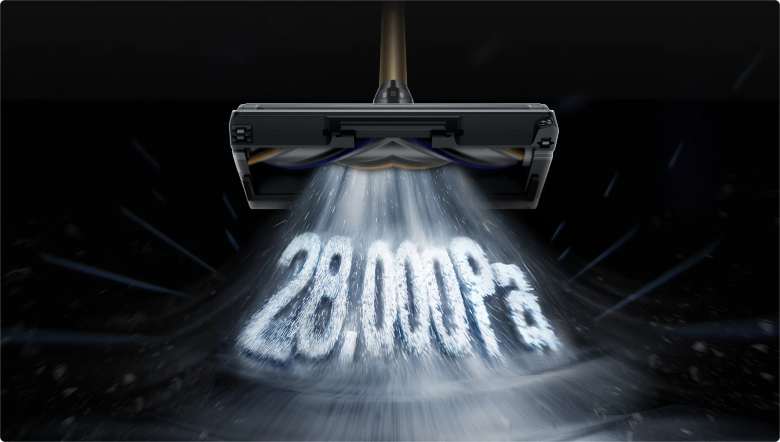 Dreame   Z30 Pro Aqua-A extra starke Saugleistung von 28000Pa mit Hochleistungsmotor