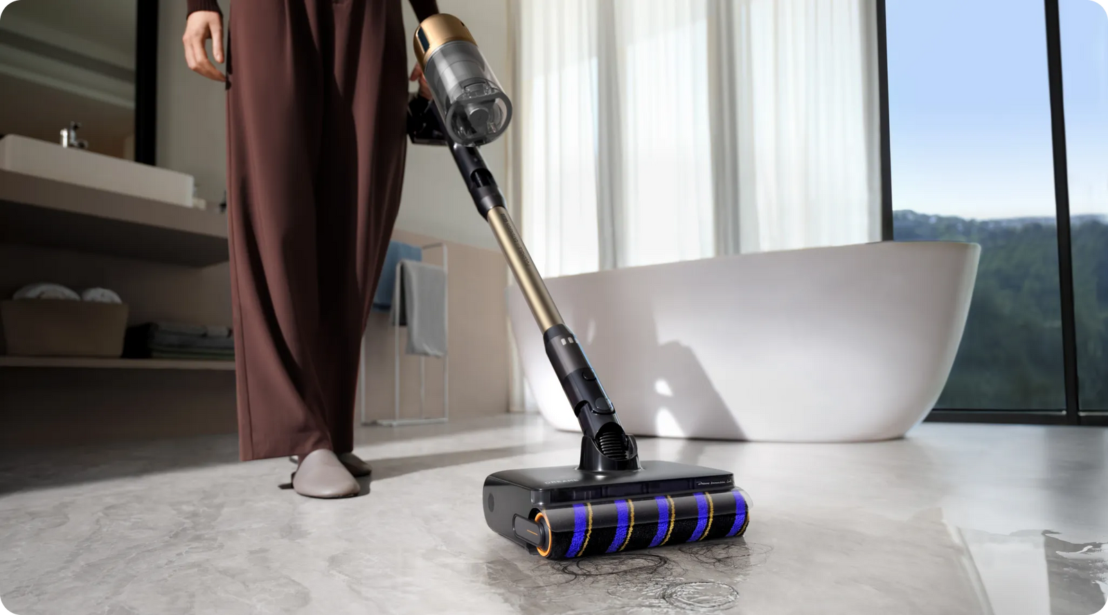 Dreame   Z30 Pro Aqua-A waschbare Komponenten für eine einfache Wartung und Pflege